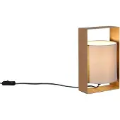 TRIO Design tafellamp Pail koffiebruin
