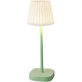 Lumineo Tafellamp buiten | (Led, Oplaadbaar, Groen)
