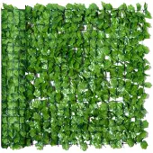 Outsunny Privacyscherm kunstheg lichtgroen 1 x 3m