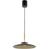 Paul Neuhaus 1-lichts hanglamp Pure E-Moon brons