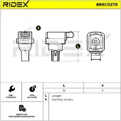 RIDEX 689C0278 Bobine