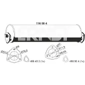 ERNST 116084 Einddemper