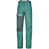 Ortovox - Women's Westalpen 3L Light Pants - Regenbroek XS, turkoois