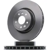 Brembo Remschijf 09A75211 voorkant, geventileerd, sterk gecarboniseerd, 1 Stuk
