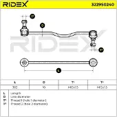 RIDEX 3229S0240 Stabilisatorstang