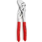 Knipex Sleuteltang | 150 mm Lengte | Tang en Schroefsleutel in Eén | Kunststof Bekleed | Verchroomd - 86 03 150 SB