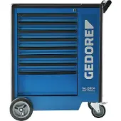 Gedore gereedschapswagen met 8 lades, modelnummer 2004 0701