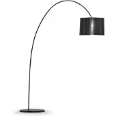 HELESTRA Booglamp - vloerlamp ROXX, zwart, Woon-/ Eetkamer, Kunststof, Modern, booglamp