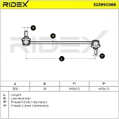RIDEX 3229S0268 Stabilisatorstang