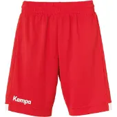 Kempa Player Long Shorts Dames Rood-Wit Maat L