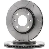Brembo Remschijf Max 09.5196.75, voorkant, sleuf, geventileerd, 1 Stuk