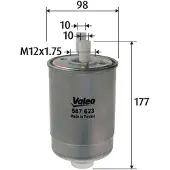 Valeo 587623 Brandstoffilter