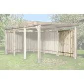 Weka Zijwand 20mm Voor Carport
