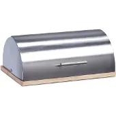 Zeller Broodtrommel, Brood bewaren, Bruin, Zilver