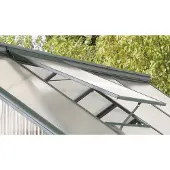 Pergart Set Voor Dakraam Aluminium Smaragd 66,7x61,5cm - Zonder Beglazing