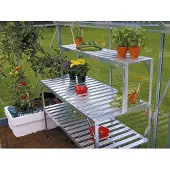 Vitavia Kit Voor Tafelopzetstuk Geanodiseerd Aluminium 121x28x39cm