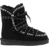 Warmbat Boots Women Waturra Suede Lace Black-Schoenmaat 40