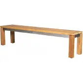 Diamond Garden Nizza Bank Gerecycled Teak