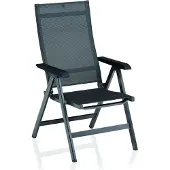 Kettler Basic+ Premium Multi-Position Chair Aluminium/Outdoor Fabric