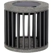 LES JARDINS Halo Solar Lamp Space Grey