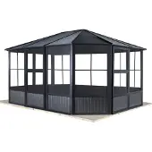 Sojag Aluminium paviljoen charleston met klamboe 384x489x281 cm