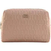 GUESS Toilettas Television Large Top Zip Cosmetic Bag Orchid Roze