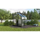 Vitavia Tuinkas Planet 2500 - Veiligheidsglas 3 Mm - Zwart - 195x131x207 Cm
