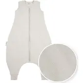 Meyco Baby Slub baby winter slaapoverall jumper - greige - 80cm - 2.0 TOG
