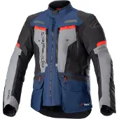 Alpinestars Bogota Pro Drystar textieljas Blauw/Zwart/Rood 2XL Mannen