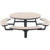 Garden Impressions Sarria picknick set Ø148 x 75 - donker grijs
