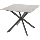 Coppens Crest tuintafel 90 x 90 cm antraciet -