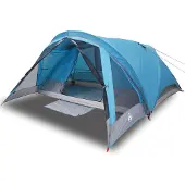 vidaXL Tent 4-persoons waterdicht blauw