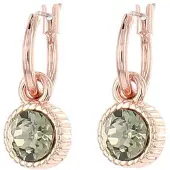 Biba 8923 Oorhangers rosé Black Diamond