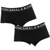 Muchachomalo Meisjes 2-pack boxershorts effen