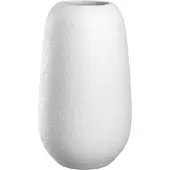 Leonardo Vaas Trogolo Ceramic White 40 cm