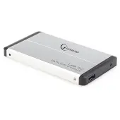 Gembird Externe HDD behuizing 2.5' SATA USB3.0 zilver