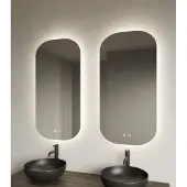 Gliss Design Notus badkamer spiegel 50x100 cm