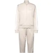 Adidas Trainingspak 'Essentials' greige / wit