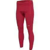 Newline Sportbroek grijs / donkerrood
