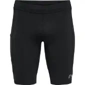 Newline Sportbroek lichtgrijs / zwart