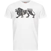 Lonsdale Shirt zwart / offwhite