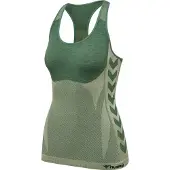 Hummel Cleaa Seamless Sleeveless T-shirt Groen XS Vrouw