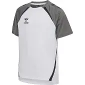 Hummel Functioneel shirt 'Lead 2.0' basaltgrijs / zwart / wit