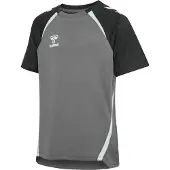 Hummel Functioneel shirt 'Lead 2.0' grijs / antraciet / wit