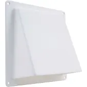 Star X Starx gevelklep Ø150 mm wit