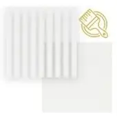 Maestro Latt Lattenwand - White (overschilderbaar) - 277x30xcm - 2 Stuks