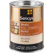 Sencys Vernis Acryl Hoogglans Kleurloos 500ml