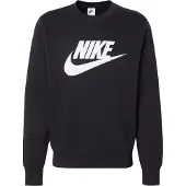 Nike Sweatshirt 'CLUB' zwart / wit