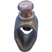 NVent ERICO Bronzen Aardstaaf Klem Voor 5/8-3/4 Inch Staven - 158170