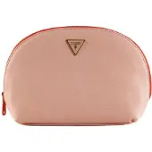 GUESS Utensil zak Dome Cosmetic Pouch Pink Multi Roze